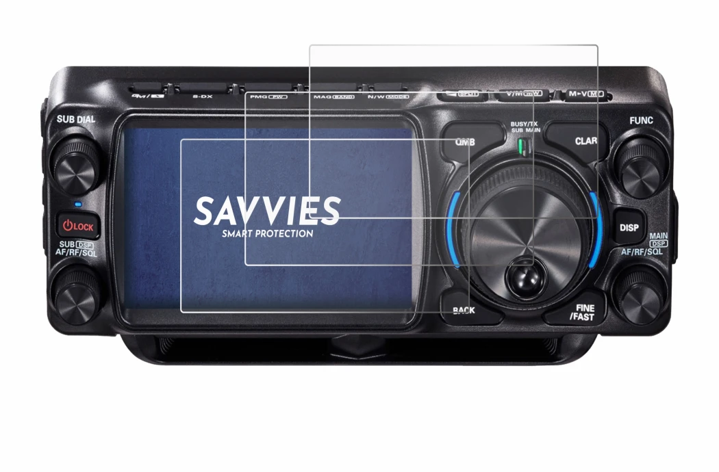 Imagen del dispositivo Yaesu FTX-1 con una amplia variedad de protectores de pantalla.
