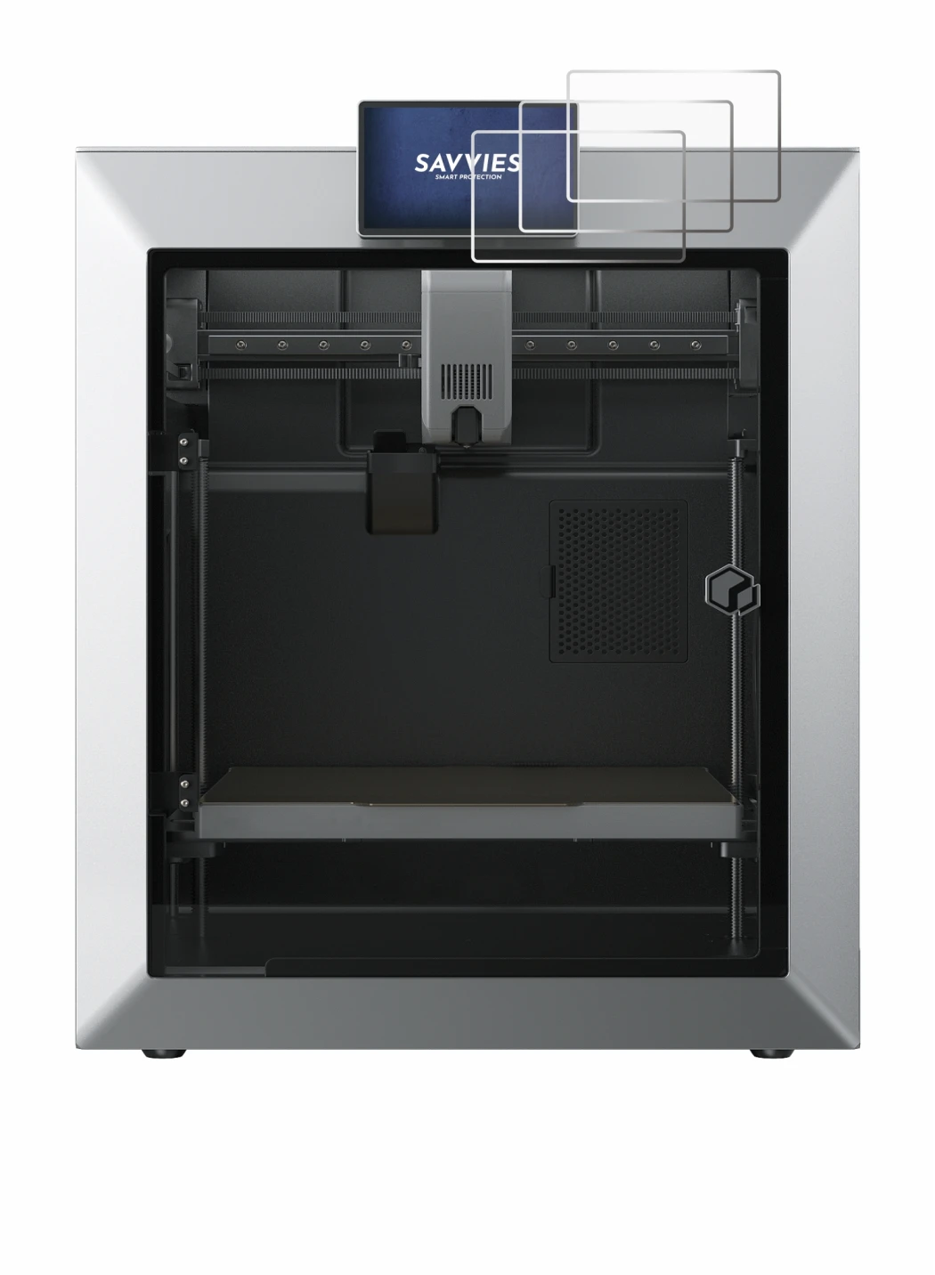 Imagen del dispositivo Qidi Tech Q2 con una amplia variedad de protectores de pantalla.
