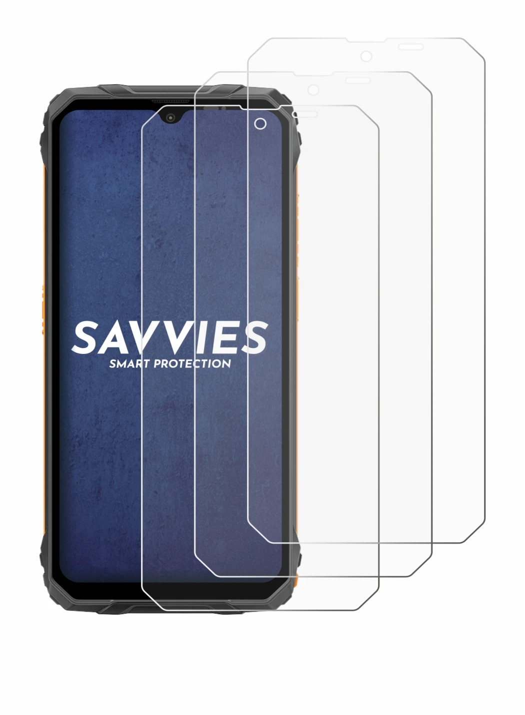 Imagen del dispositivo Blackview Fort 1 con una amplia variedad de protectores de pantalla.