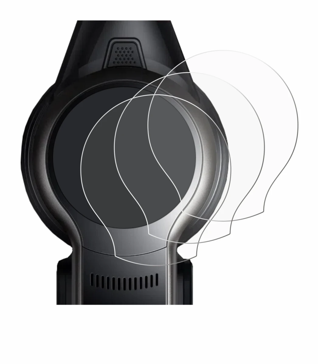 Imagen del dispositivo MOVA S2 con una amplia variedad de protectores de pantalla.