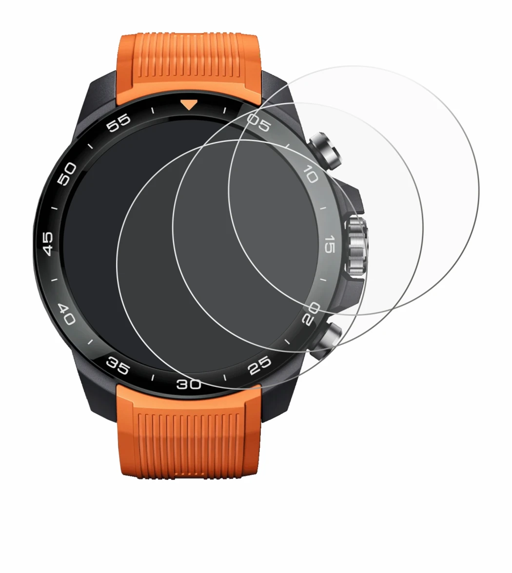 Imagen del dispositivo Xiaomi Mibro GS Explorer S con una amplia variedad de protectores de pantalla.