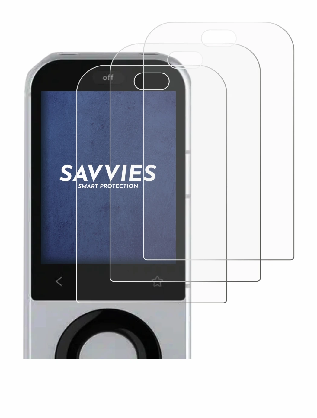 Imagen del dispositivo Sofabaton X2 con una amplia variedad de protectores de pantalla.