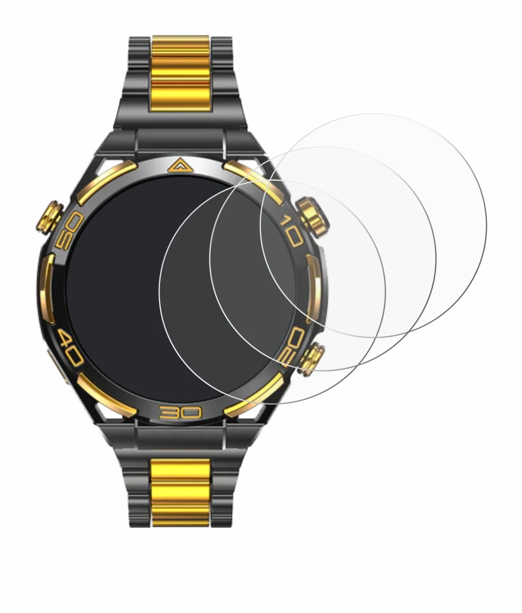 Imagen del dispositivo Blackview W90 Pro con una amplia variedad de protectores de pantalla.