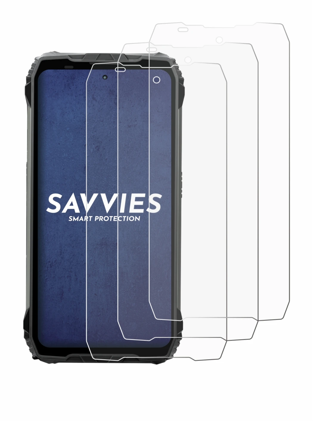 Imagen del dispositivo Blackview Fort 200 con una amplia variedad de protectores de pantalla.
