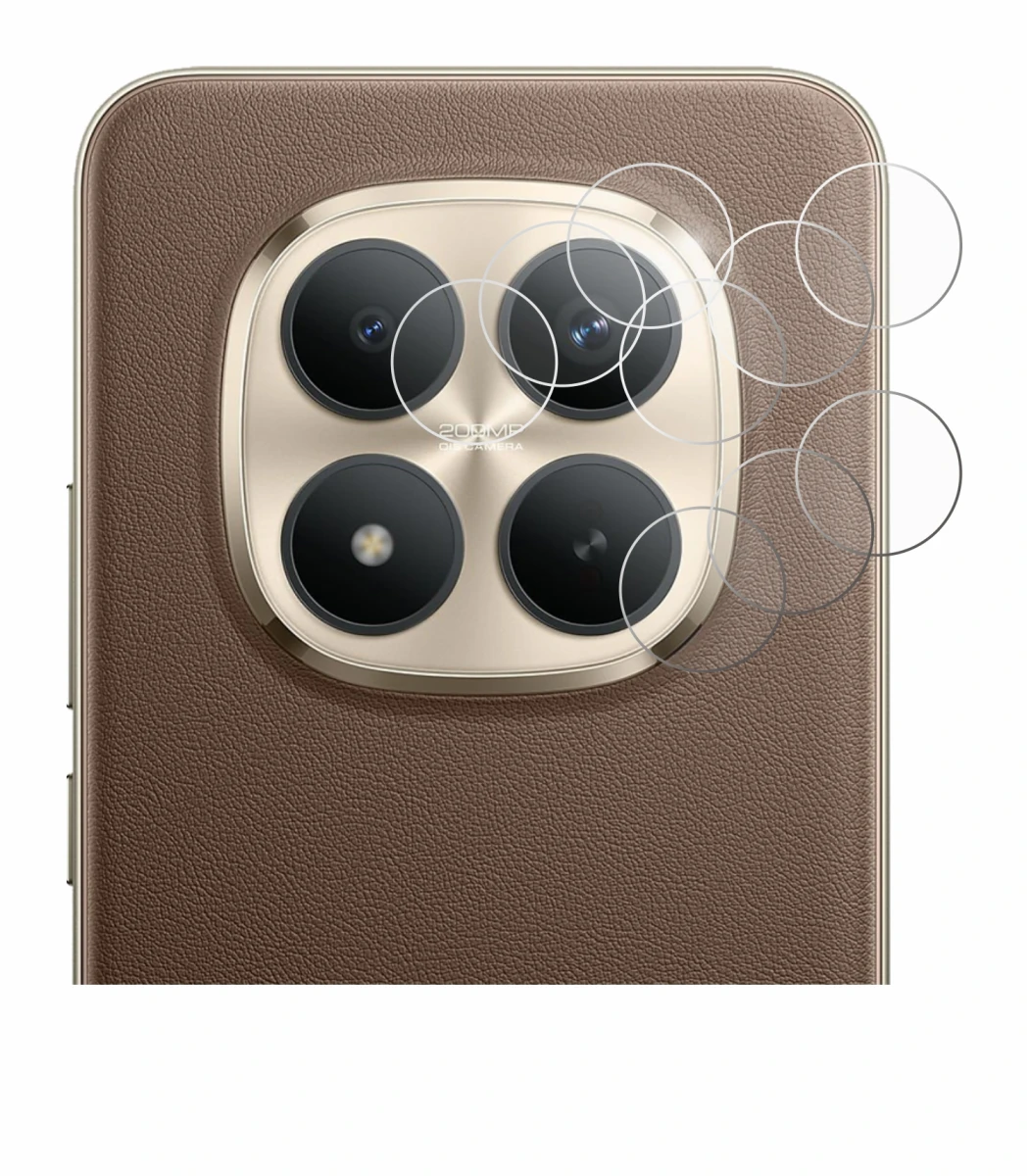 Imagen del dispositivo Xiaomi Redmi Note 15 Pro Plus 5G (SÓLO Cámara) con una amplia variedad de protectores de pantalla.
