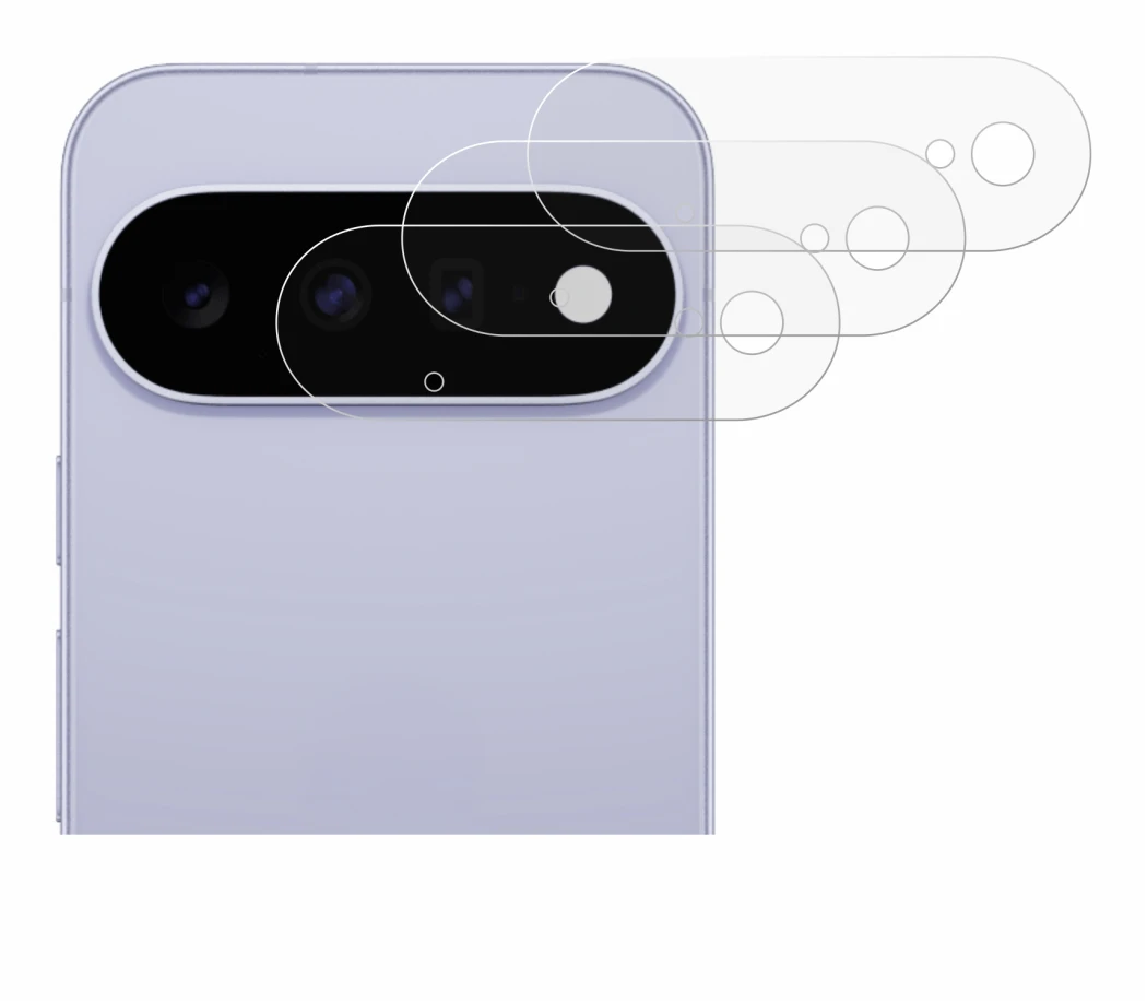 Imagen del dispositivo Google Pixel 11 (SÓLO Cámara) con una amplia variedad de protectores de pantalla.