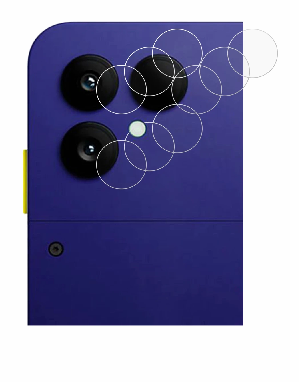 Imagen del dispositivo Fairphone 6 Plus (SÓLO Cámara) con una amplia variedad de protectores de pantalla.