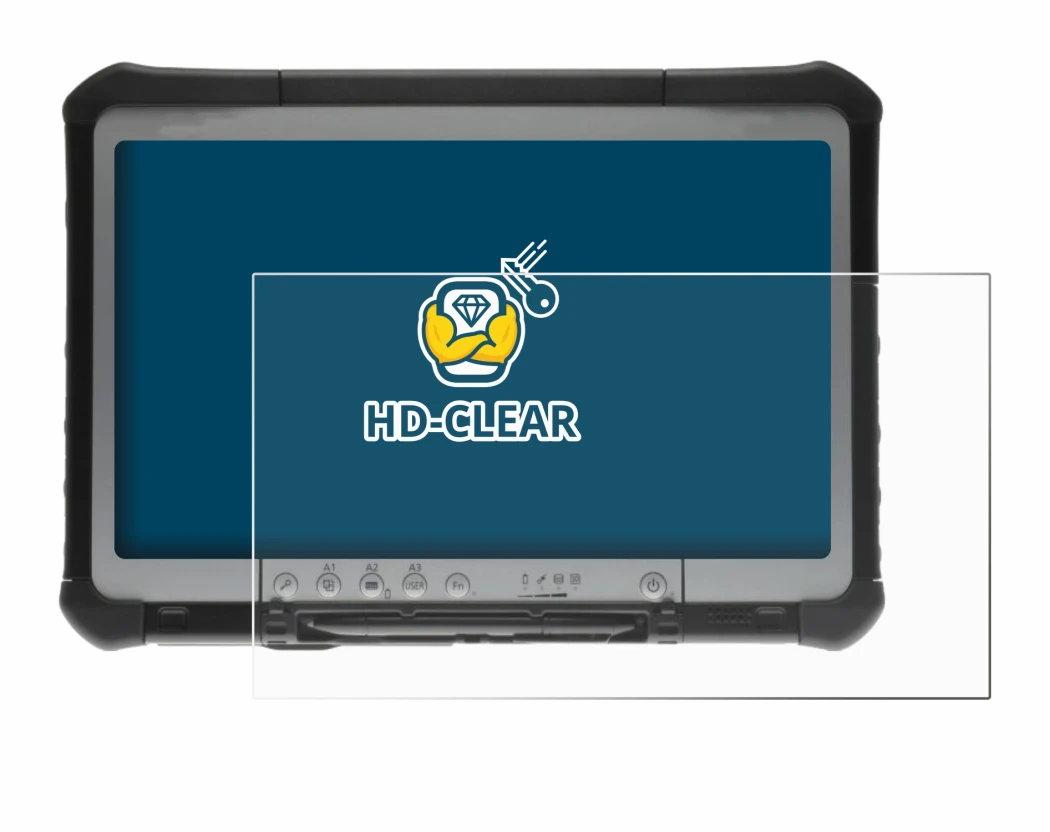 Imagen del dispositivo Panasonic Toughbook CF-D1 con una amplia variedad de protectores de pantalla.