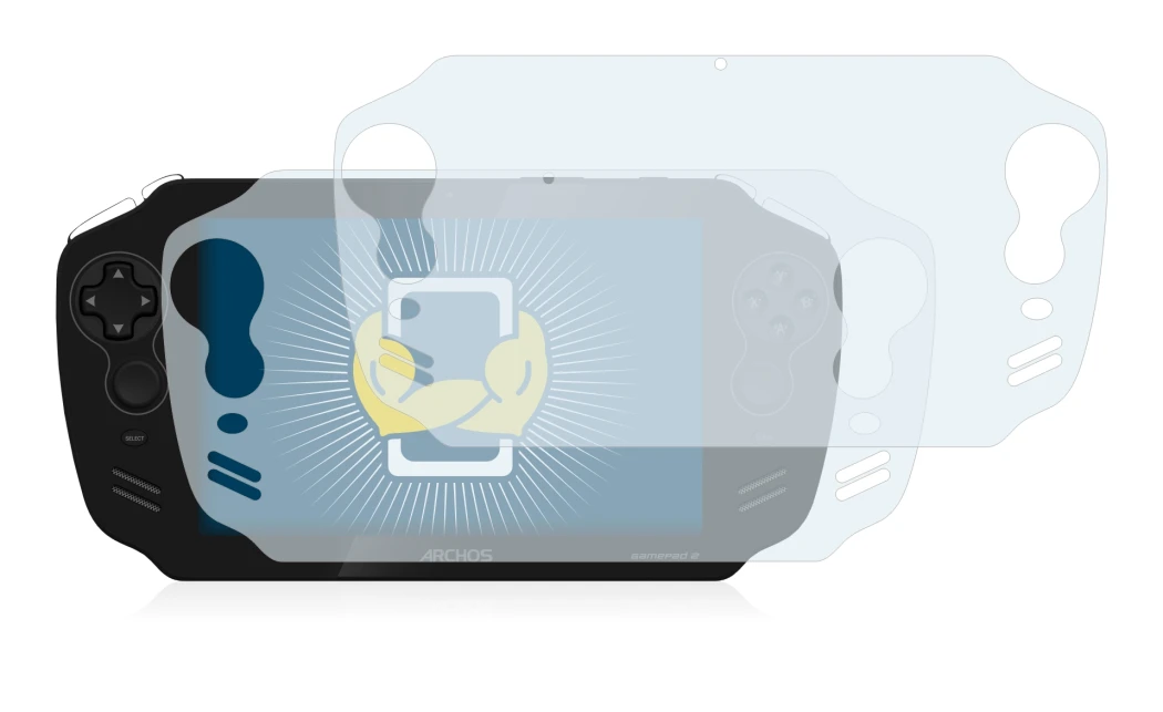 Imagen del dispositivo Archos GamePad 2 con una amplia variedad de protectores de pantalla.