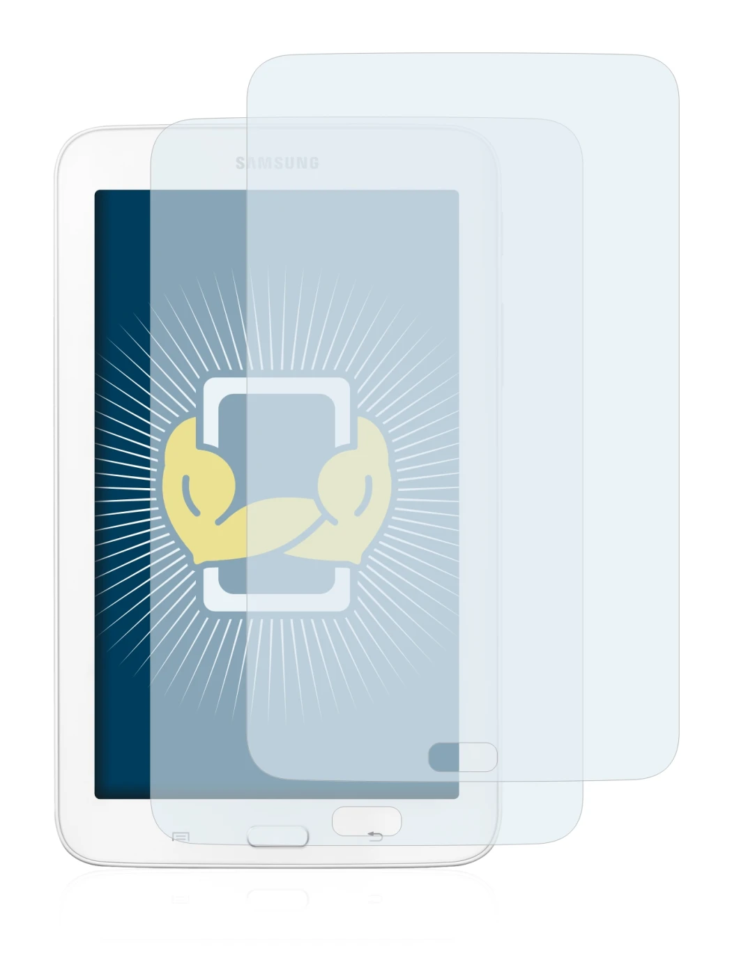 Imagen del dispositivo Samsung Galaxy Tab 3 7.0 Lite con una amplia variedad de protectores de pantalla.