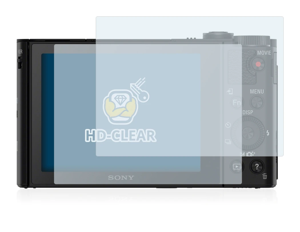 Imagen del dispositivo Sony Cyber-Shot DSC-HX90 con una amplia variedad de protectores de pantalla.