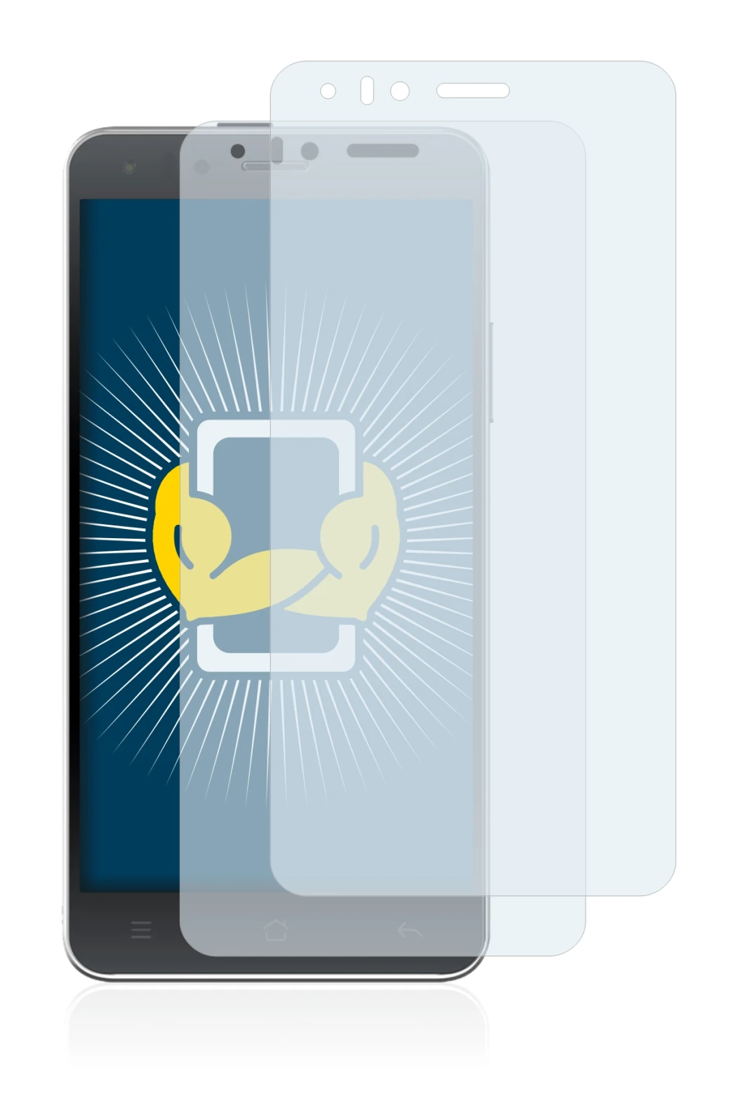Imagen del dispositivo Kodak IM5 con una amplia variedad de protectores de pantalla.