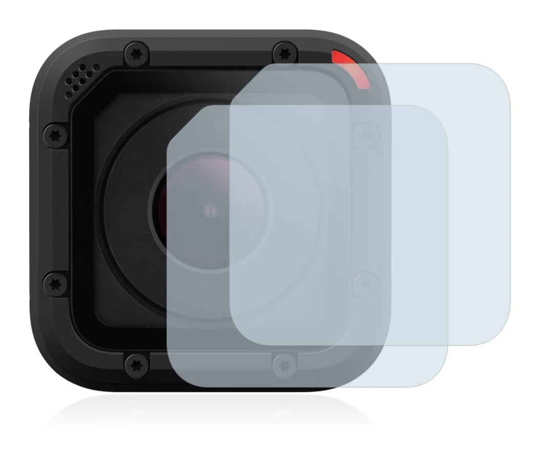 Imagen del dispositivo GoPro Hero Session con una amplia variedad de protectores de pantalla.