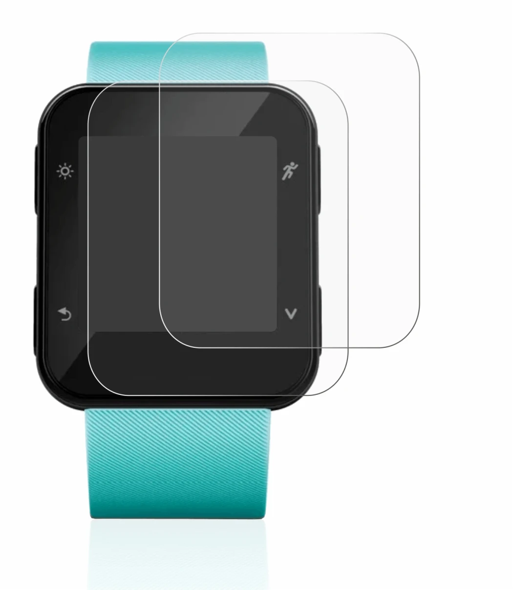 Imagen del dispositivo Garmin Forerunner 35 con una amplia variedad de protectores de pantalla.