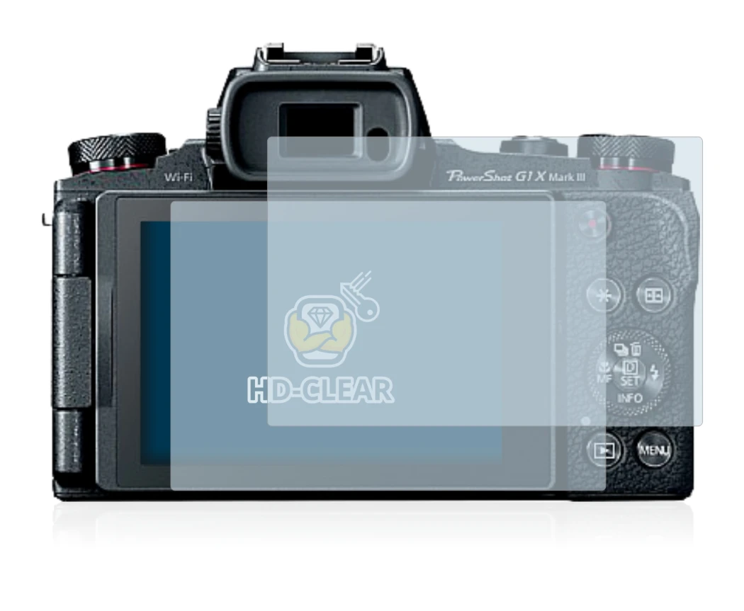 Imagen del dispositivo Canon PowerShot G1 X Mark III con una amplia variedad de protectores de pantalla.