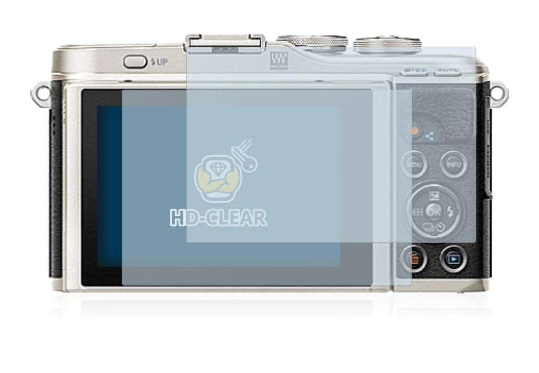 Imagen del dispositivo Olympus PEN E-PL9 con una amplia variedad de protectores de pantalla.