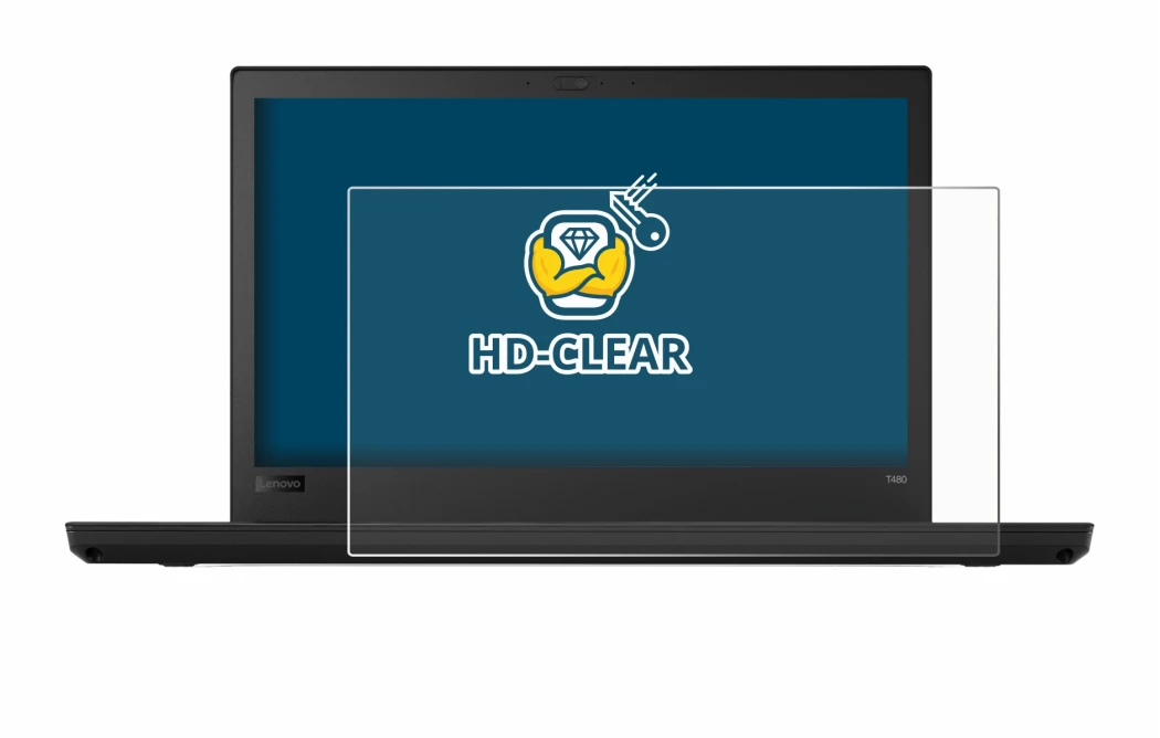 Imagen del dispositivo Lenovo ThinkPad T480 con una amplia variedad de protectores de pantalla.