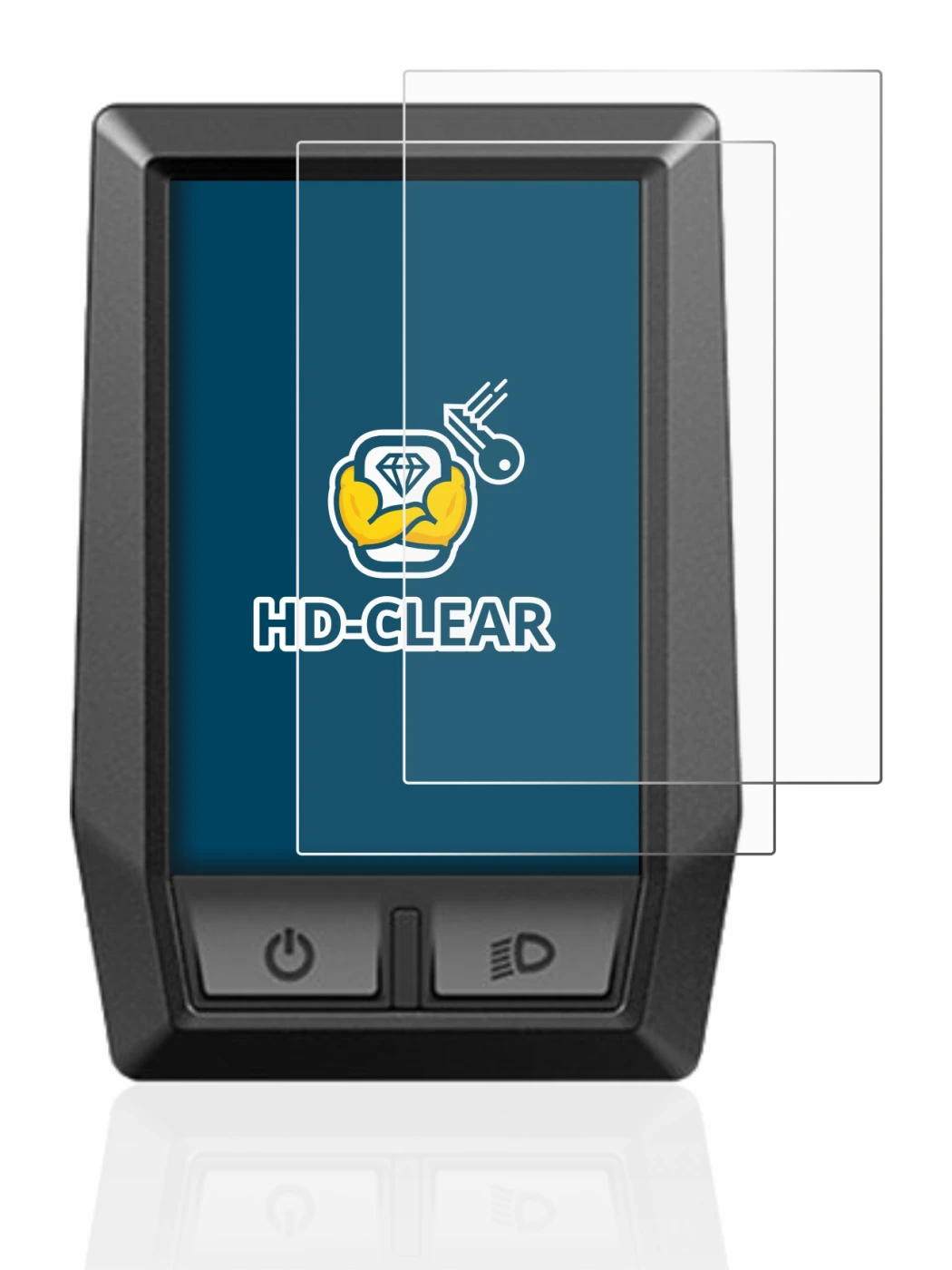 Imagen del dispositivo Bosch Kiox con una amplia variedad de protectores de pantalla.