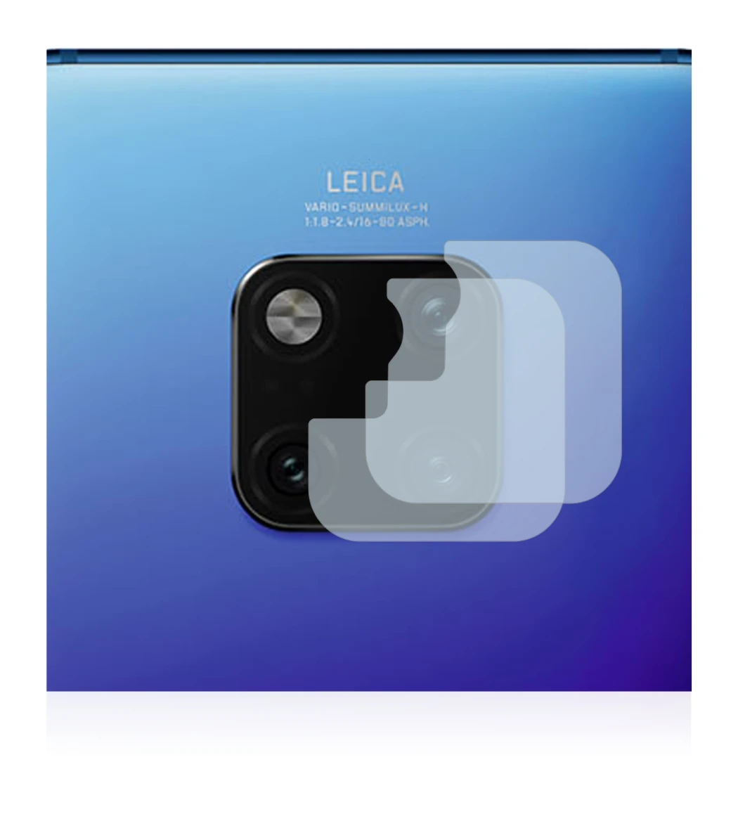Imagen del dispositivo Huawei Mate 20 Pro (SÓLO Cámara) con una amplia variedad de protectores de pantalla.
