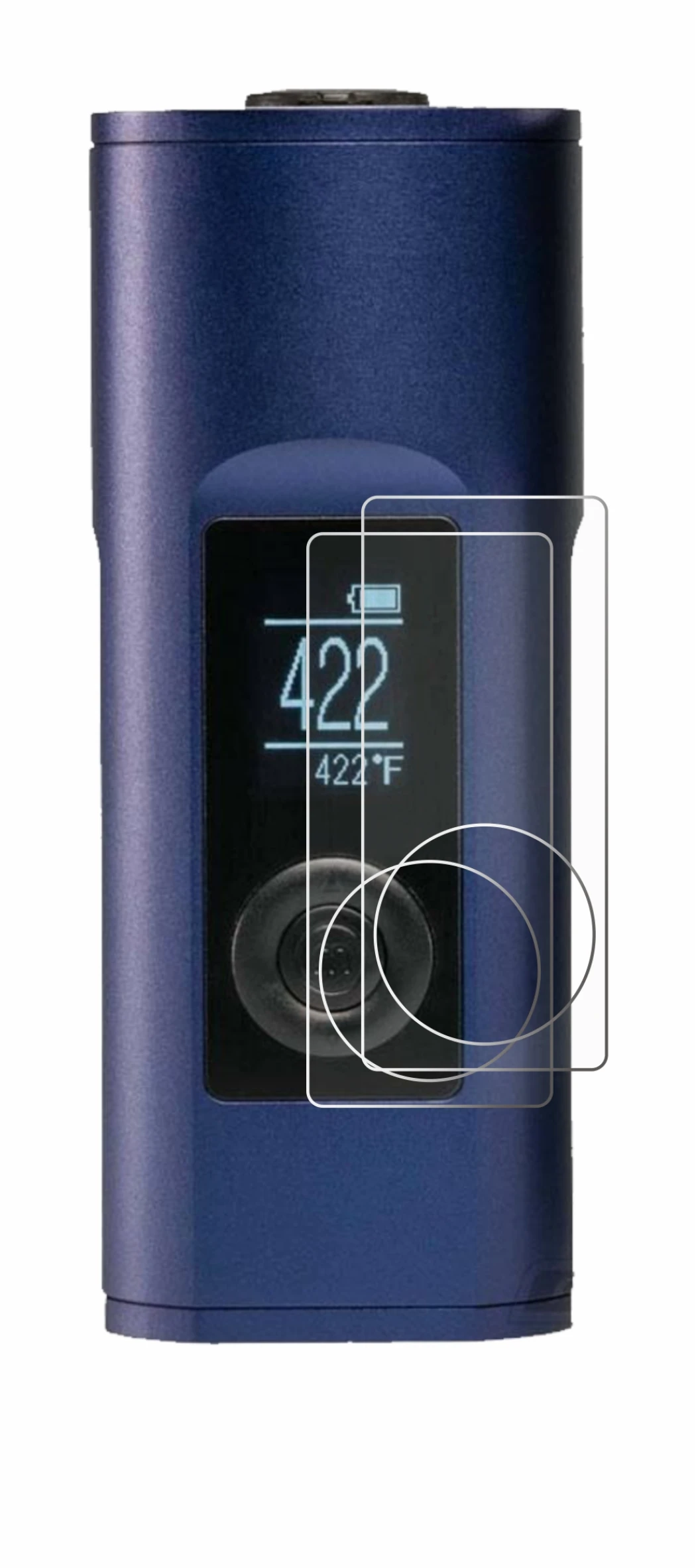 Imagen del dispositivo Arizer Solo 2 con una amplia variedad de protectores de pantalla.