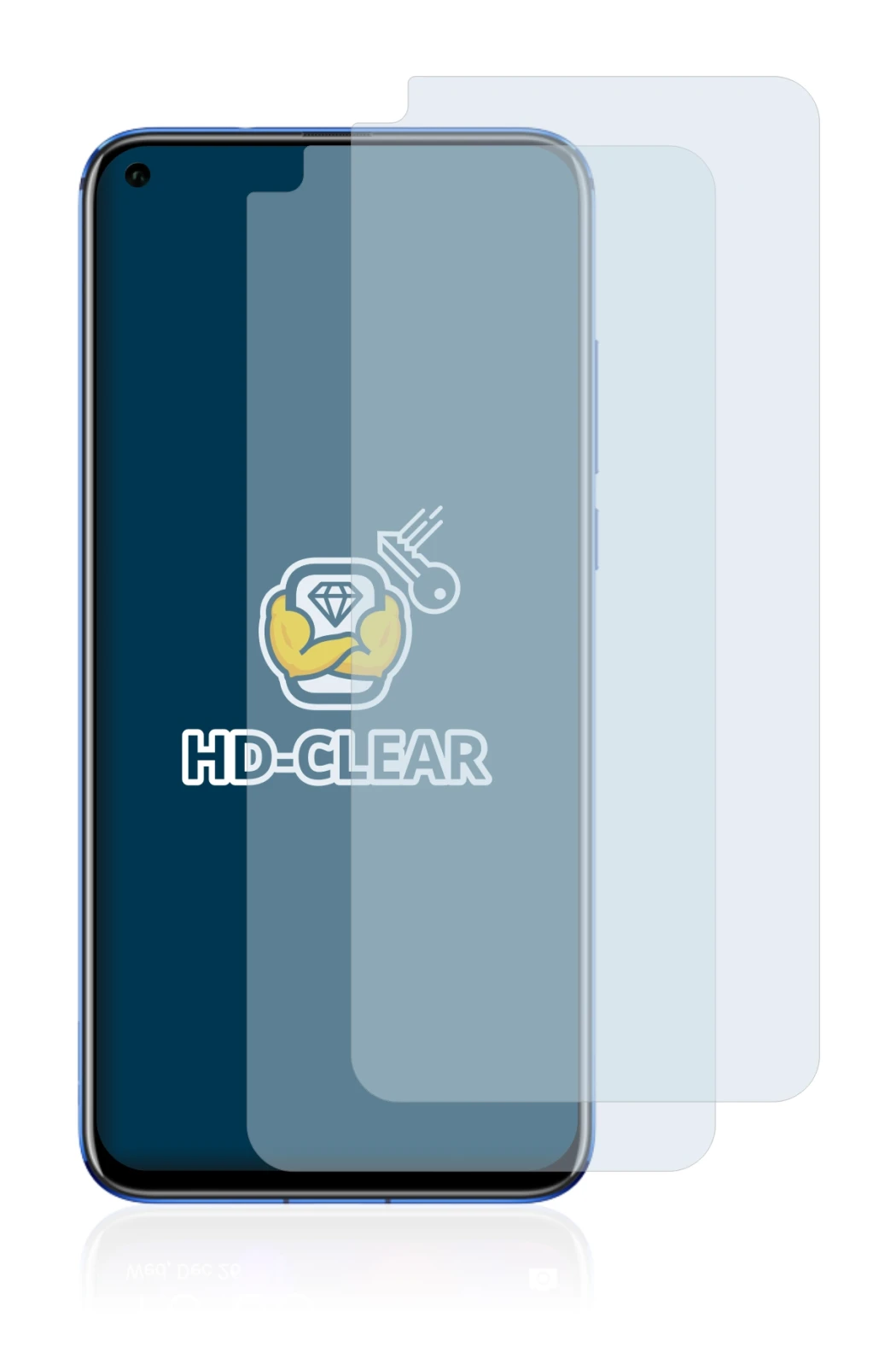 Imagen del dispositivo Honor View 20 con una amplia variedad de protectores de pantalla.