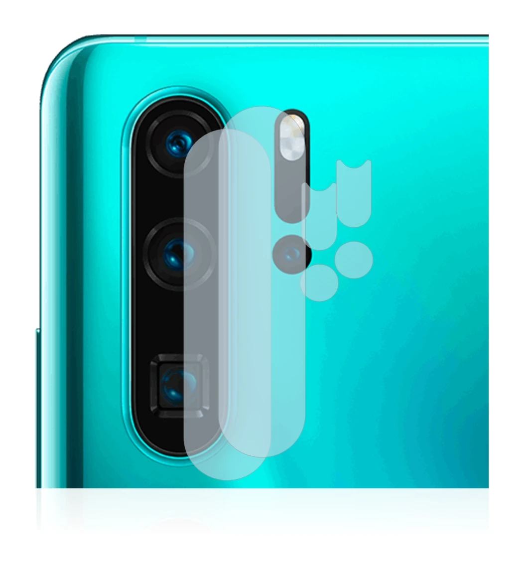 Imagen del dispositivo Huawei P30 Pro (SÓLO Cámara) con una amplia variedad de protectores de pantalla.