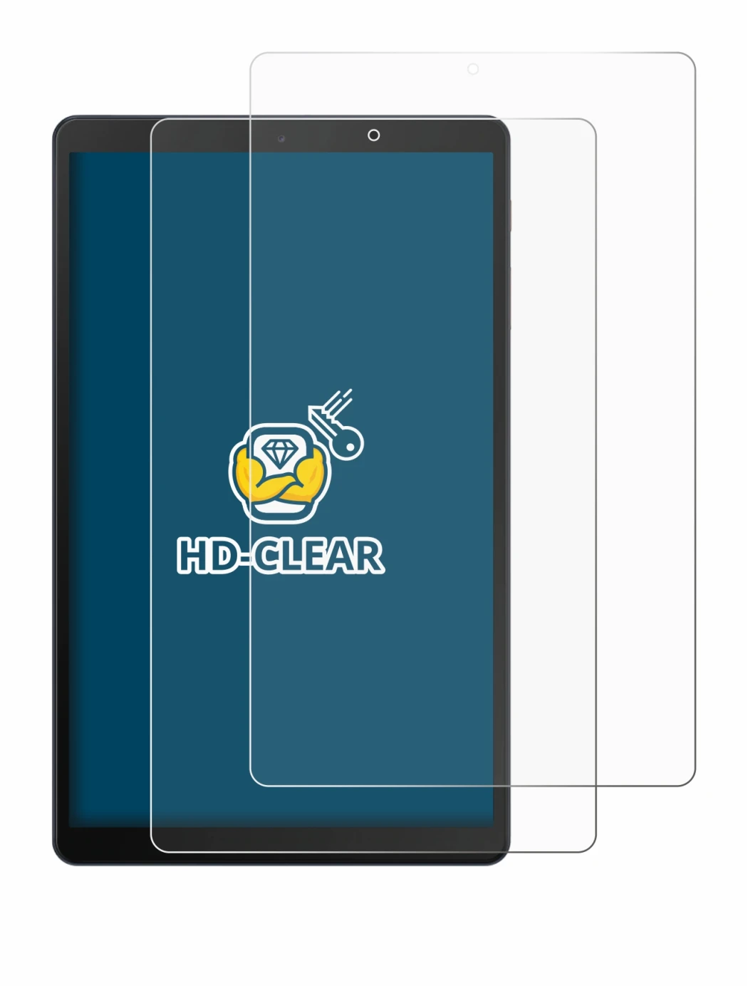 Imagen del dispositivo Samsung Galaxy Tab A 10.1 WiFi 2019 con una amplia variedad de protectores de pantalla.