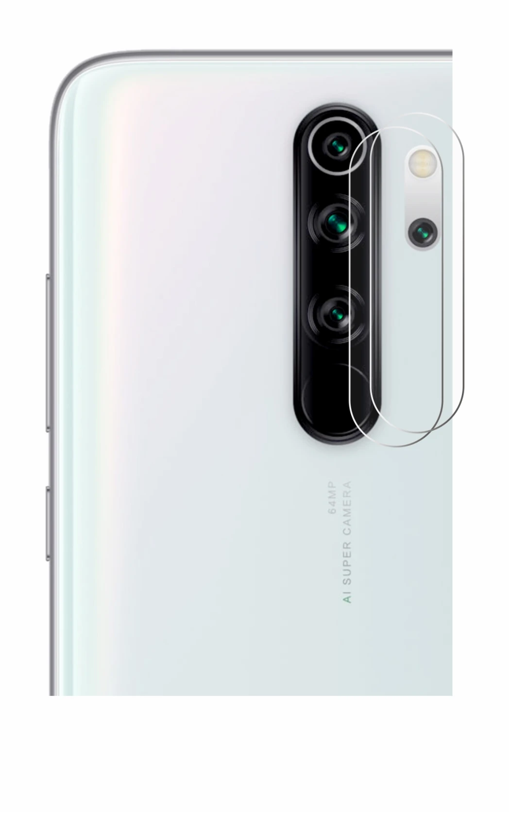 Imagen del dispositivo Xiaomi Redmi Note 8 Pro (SÓLO Cámara) con una amplia variedad de protectores de pantalla.