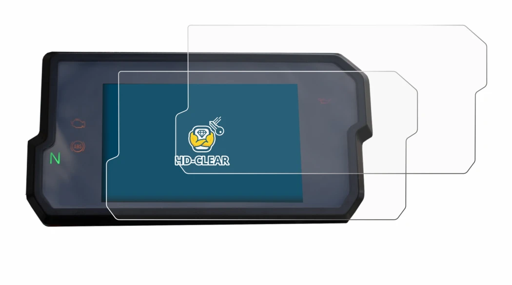 Imagen del dispositivo KTM 125 / 390 Duke 2017+ con una amplia variedad de protectores de pantalla.