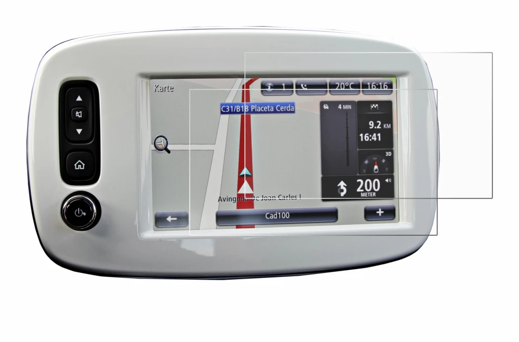 Imagen del dispositivo TomTom Smart 453 2018 con una amplia variedad de protectores de pantalla.