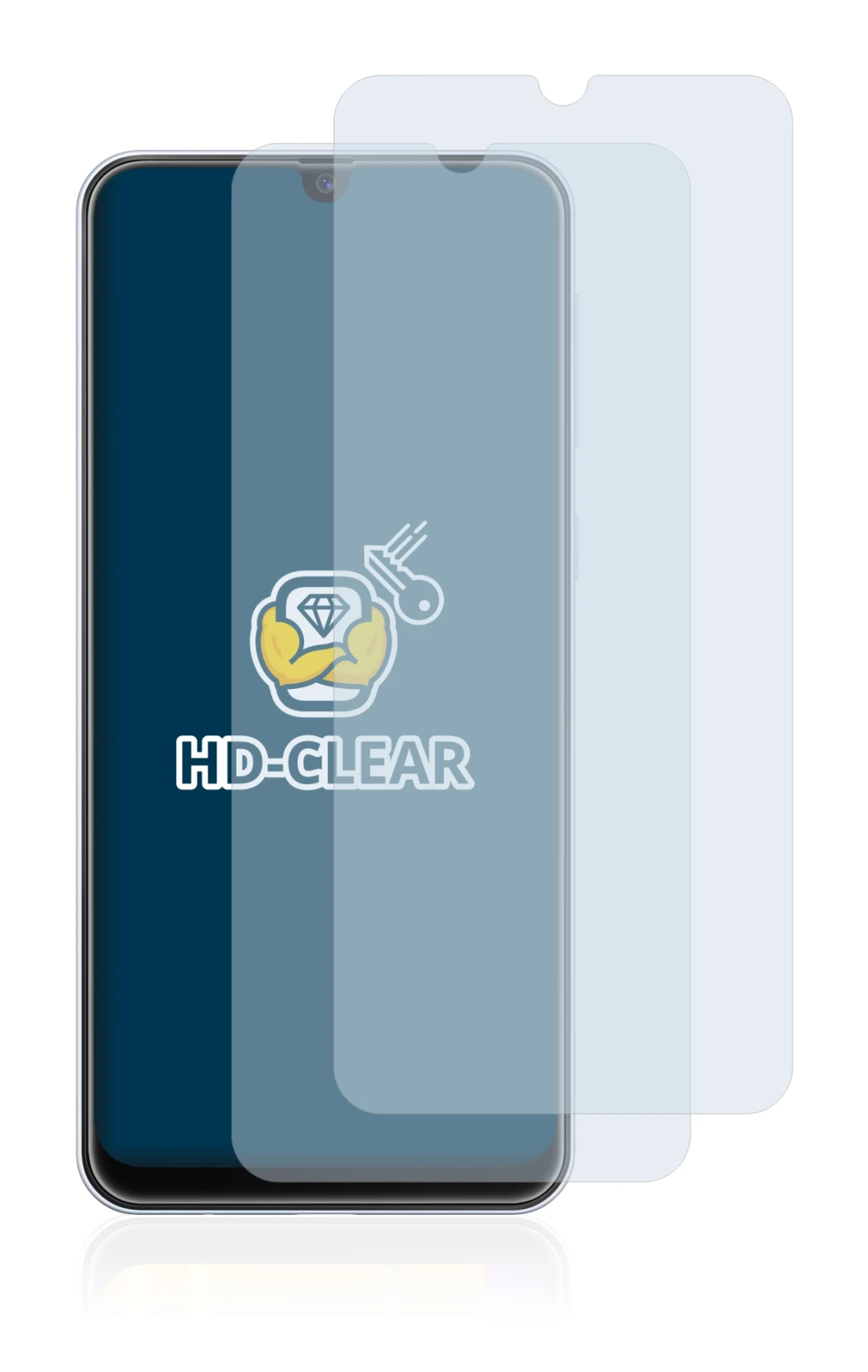 Imagen del dispositivo Samsung Galaxy M30s con una amplia variedad de protectores de pantalla.