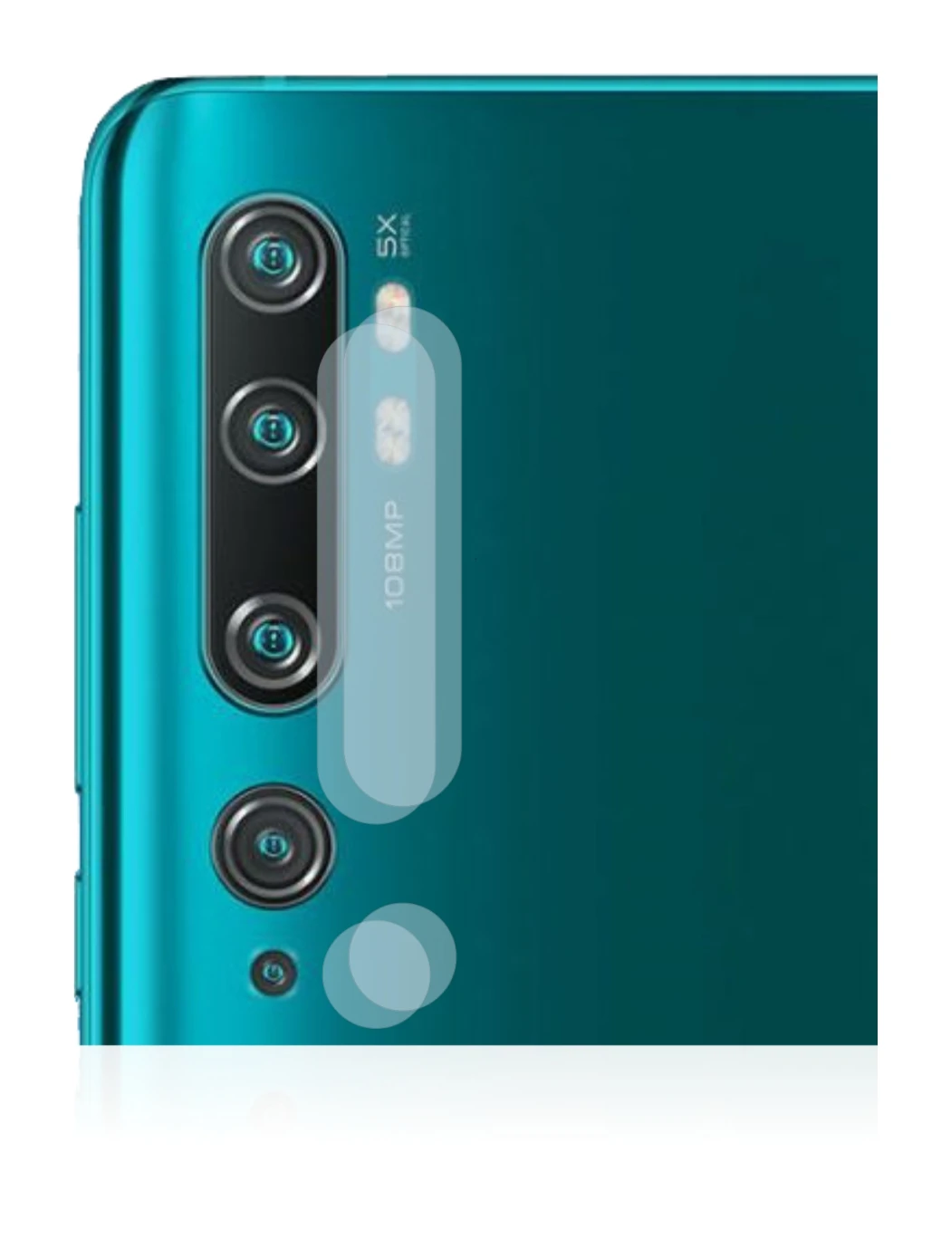 Imagen del dispositivo Xiaomi Mi Note 10 Pro (SÓLO Cámara) con una amplia variedad de protectores de pantalla.