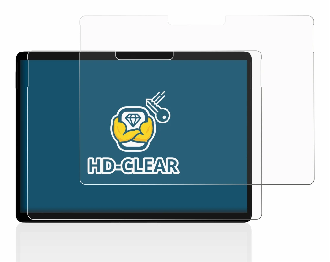 Imagen del dispositivo Microsoft Surface Pro X con una amplia variedad de protectores de pantalla.