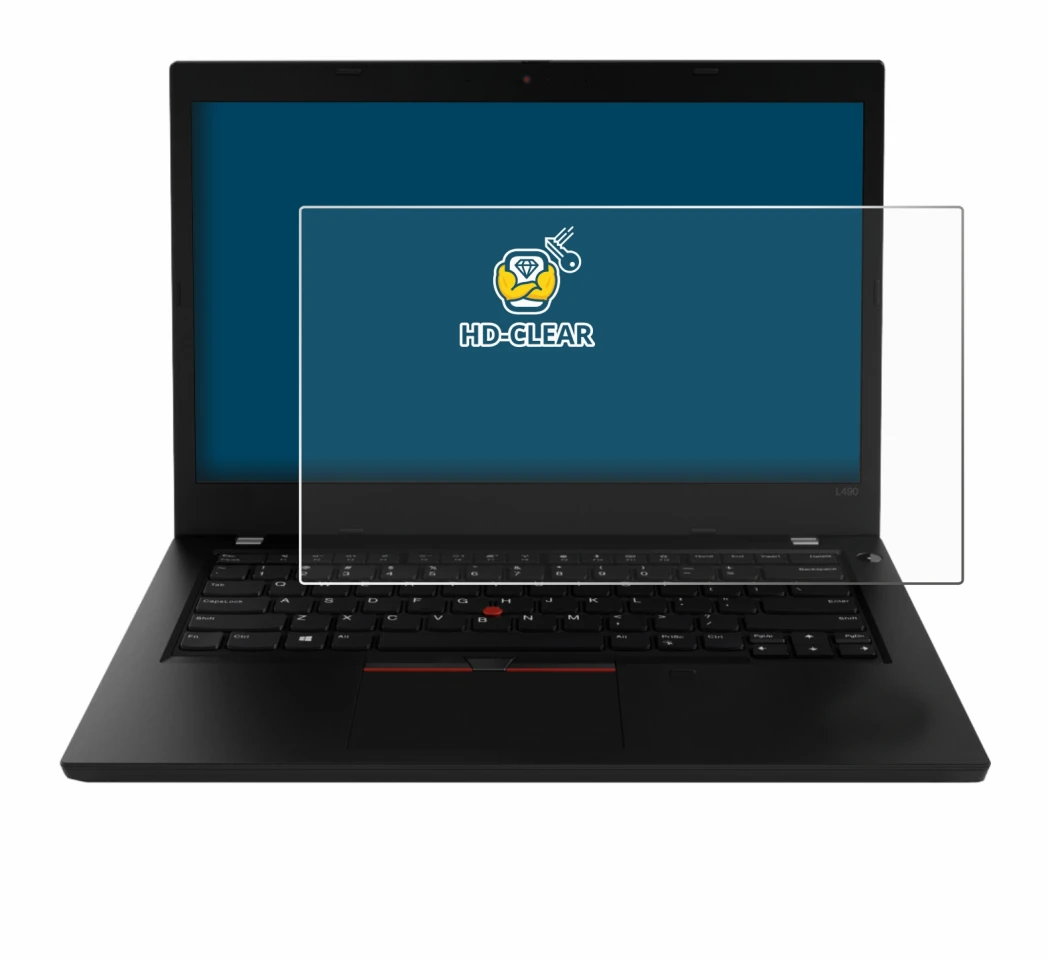 Imagen del dispositivo Lenovo ThinkPad L490 con una amplia variedad de protectores de pantalla.