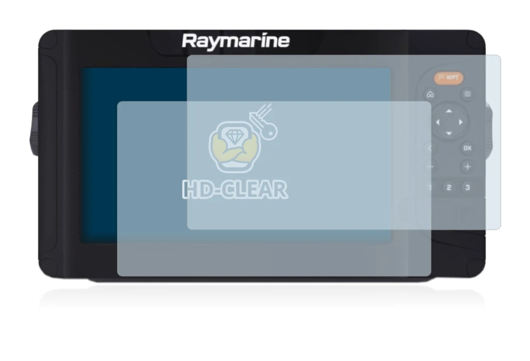 Imagen del dispositivo Raymarine Element 7 HV con una amplia variedad de protectores de pantalla.