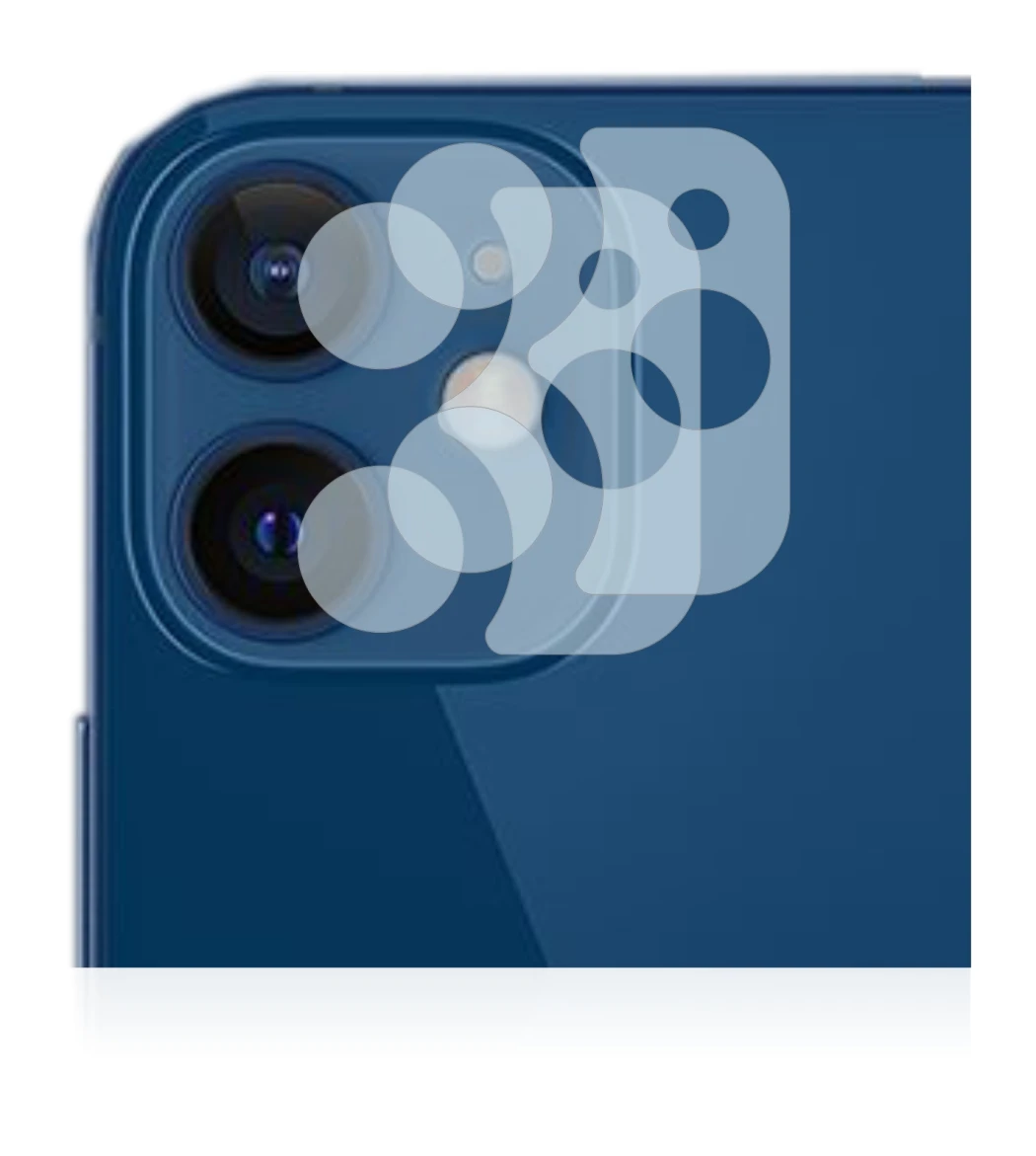 Imagen del dispositivo Apple iPhone 12 (SÓLO Cámara) con una amplia variedad de protectores de pantalla.