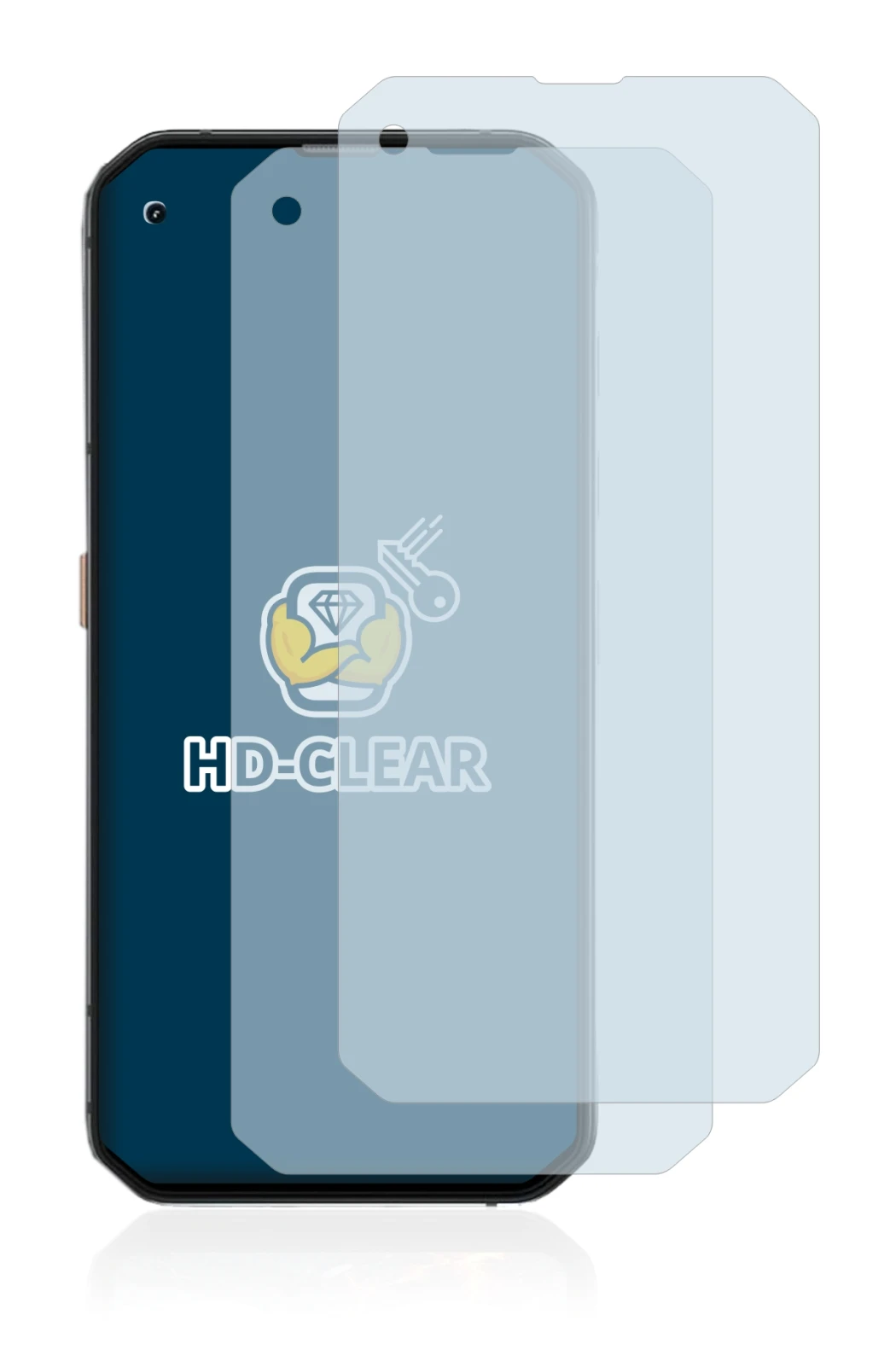 Imagen del dispositivo Blackview BL6000 Pro 5G con una amplia variedad de protectores de pantalla.