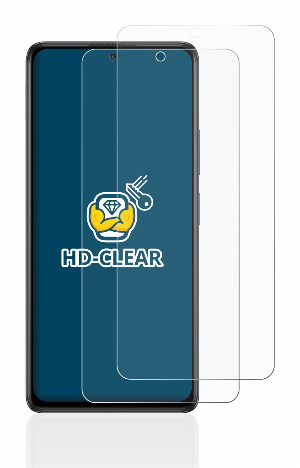 Imagen del dispositivo Xiaomi Redmi Note 10 Pro con una amplia variedad de protectores de pantalla.