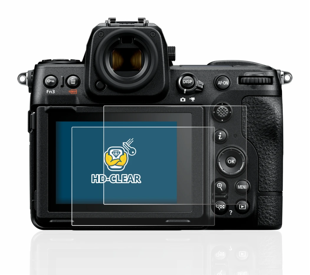 Imagen del dispositivo Nikon Z 8 con una amplia variedad de protectores de pantalla.