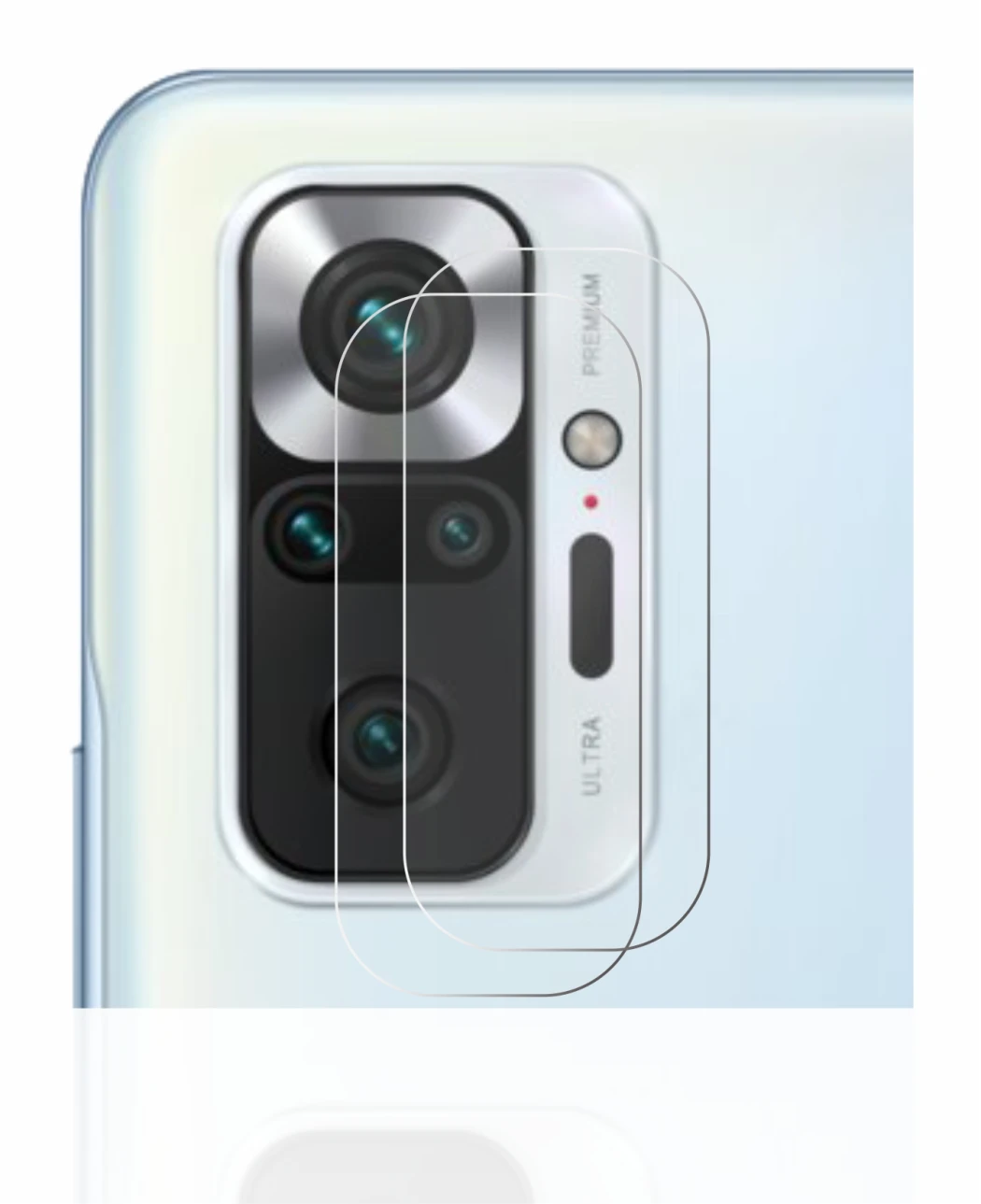 Imagen del dispositivo Xiaomi Redmi Note 10 Pro (SÓLO Cámara) con una amplia variedad de protectores de pantalla.