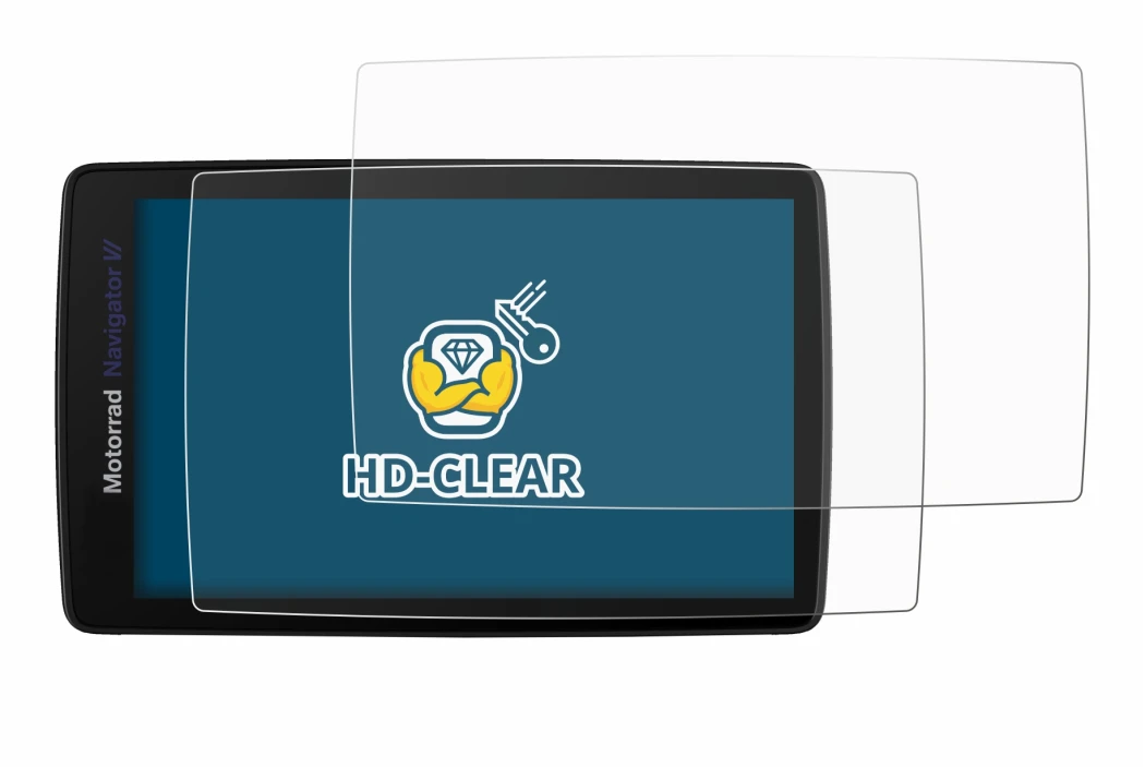 Imagen del dispositivo BMW Navigator VI con una amplia variedad de protectores de pantalla.