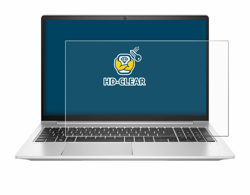 Imagen del dispositivo HP ProBook 450 G8 con una amplia variedad de protectores de pantalla.