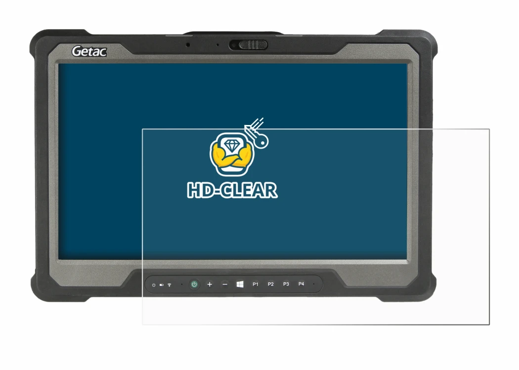 Imagen del dispositivo Getac A140 con una amplia variedad de protectores de pantalla.