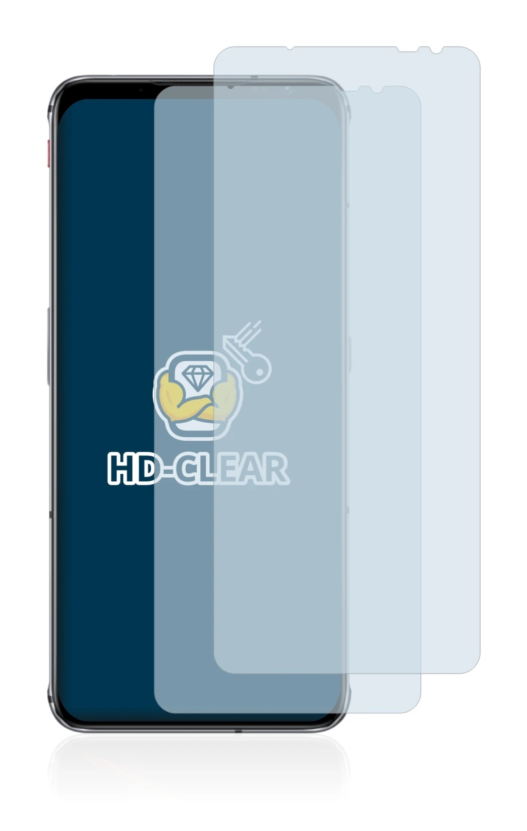 Imagen del dispositivo ZTE Nubia Red Magic 6s Pro con una amplia variedad de protectores de pantalla.