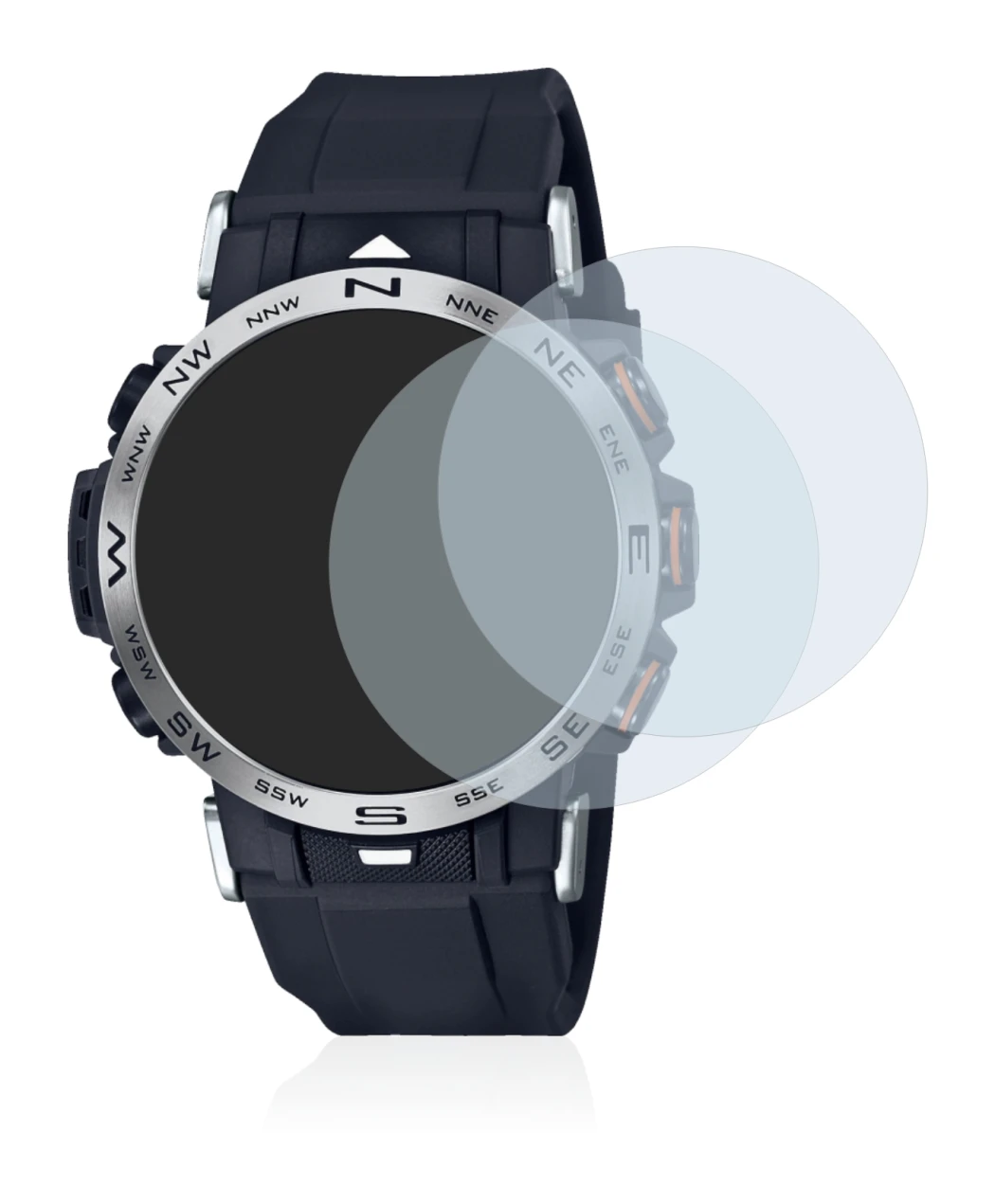 Imagen del dispositivo Casio Pro Trek PRW-30-1AER con una amplia variedad de protectores de pantalla.