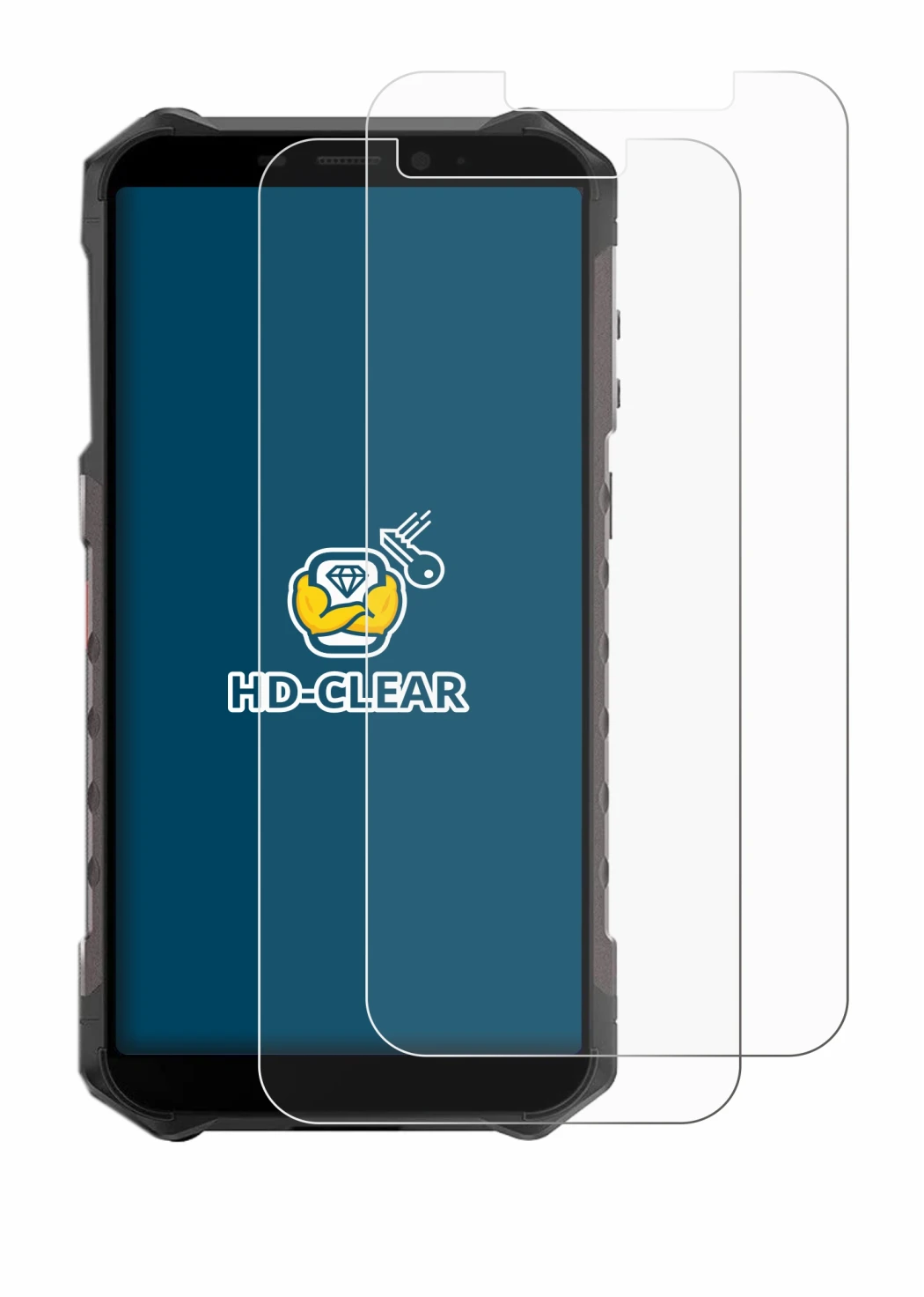 Imagen del dispositivo Ulefone Armor X9 Pro con una amplia variedad de protectores de pantalla.