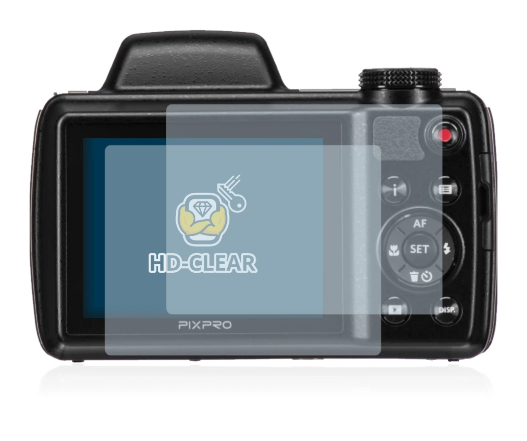 Imagen del dispositivo Kodak Pixpro AZ525 con una amplia variedad de protectores de pantalla.