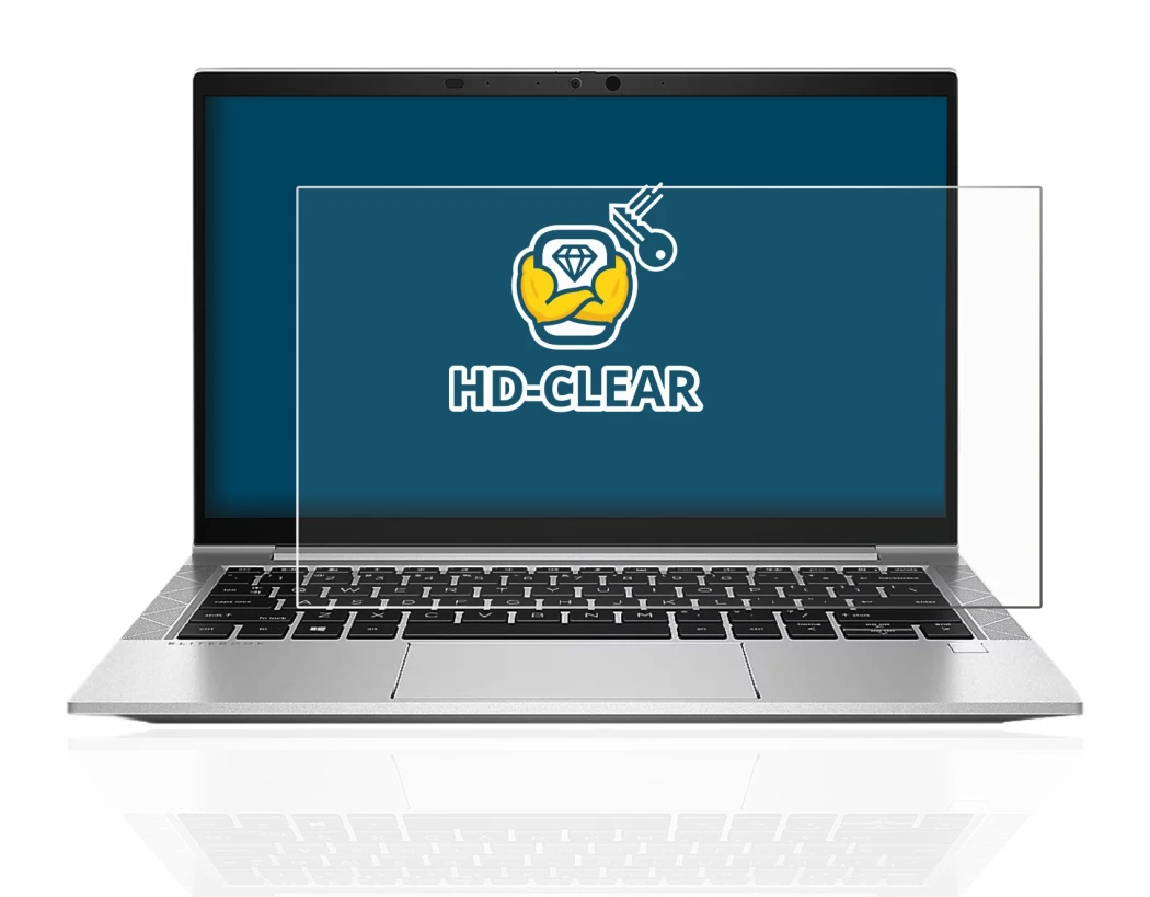 Imagen del dispositivo HP EliteBook 830 G8 con una amplia variedad de protectores de pantalla.