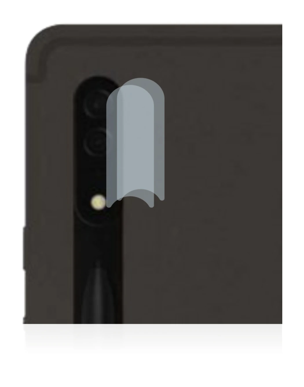 Imagen del dispositivo Samsung Galaxy Tab S8 Ultra 5G (SÓLO Cámara) con una amplia variedad de protectores de pantalla.