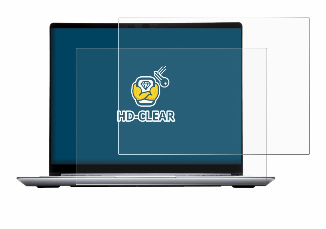 Imagen del dispositivo Framework Laptop 13 con una amplia variedad de protectores de pantalla.
